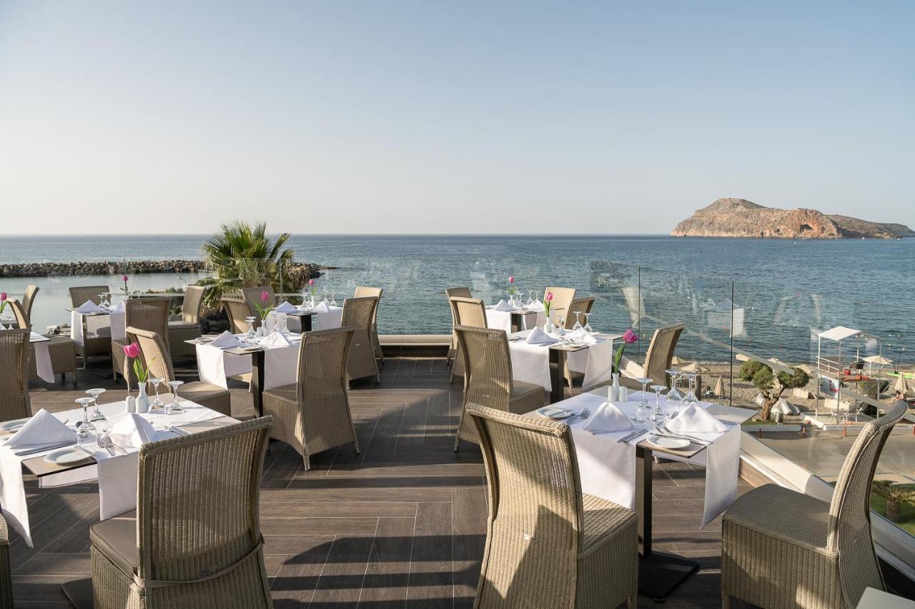 포르토 플라타니아스 비치 리조트 앤 스파 외부 사진 The restaurant
