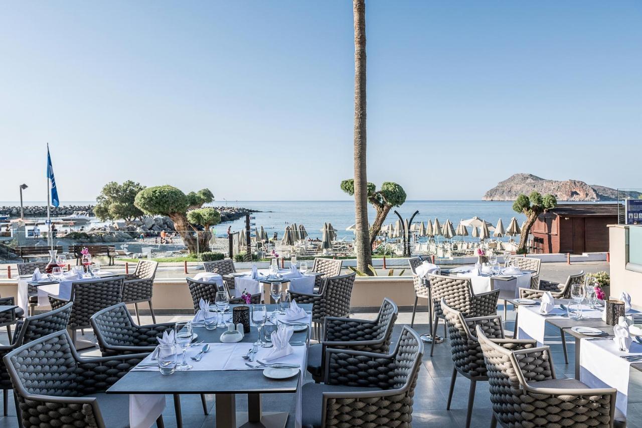 포르토 플라타니아스 비치 리조트 앤 스파 외부 사진 The restaurant